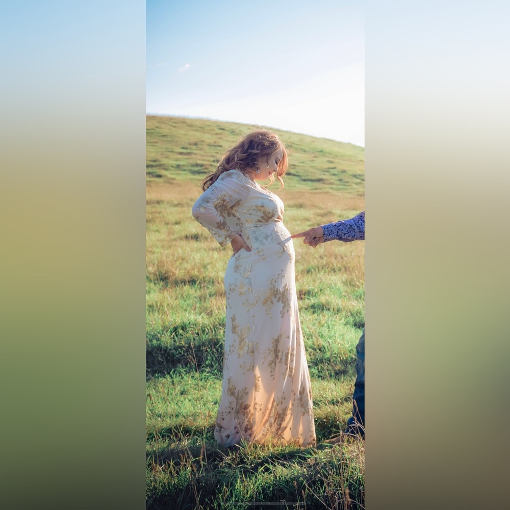 Western Maternity Gown